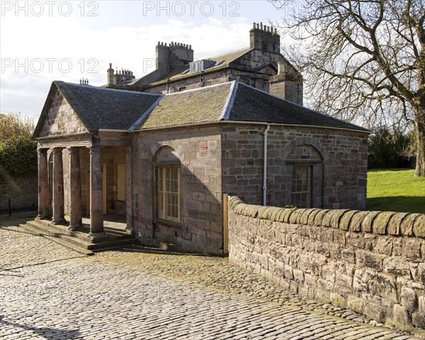 The Main Guard, historic guardhouse building, Berwick-upon-Tweed, Northumberland, England, UK