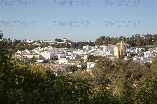 Modern part of the village of Arcos de la Frontera, Cadiz province, Spain, Europe