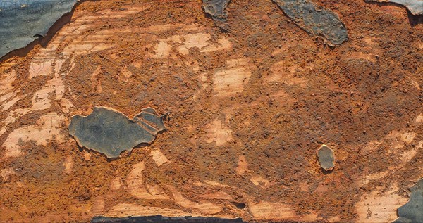 Brown rusted steel metal texture background