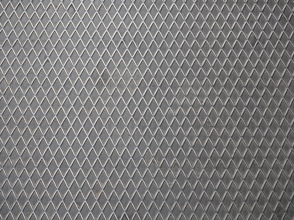 Grey steel mesh metal texture background