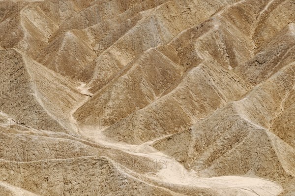 Landscape at Zabriskie Point, Death Valley National Park, Mojave Desert, California, Nevada, America, USA, North America