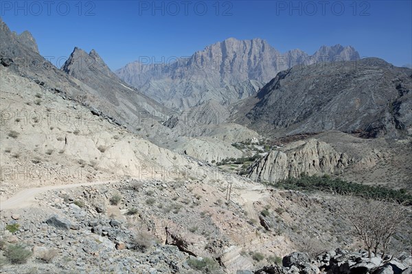 Wadi Bani Awf, Oman, Asia