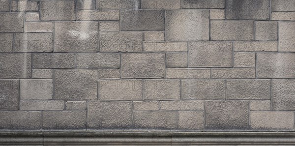 Grey stone wall background