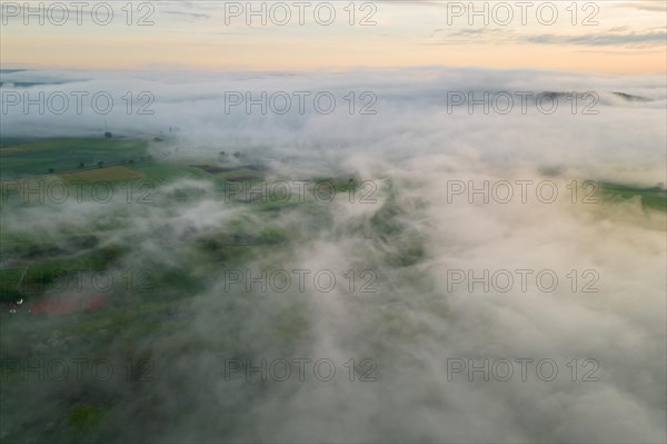 Morning atmosphere near Tuebingen