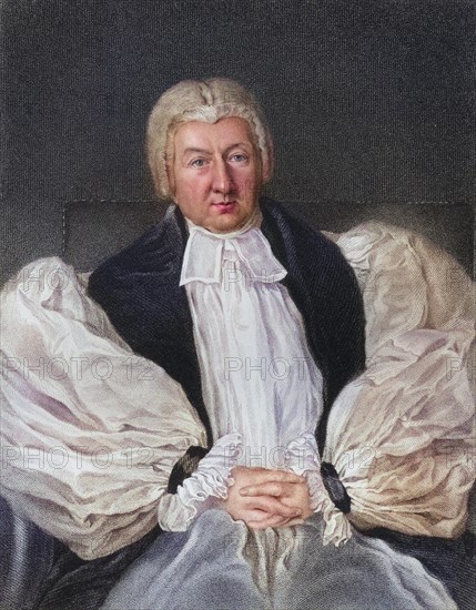 Herbert Marsh 1757 to 1839 Lord Bishop of Peterborough, Historical, digitally restored reproduction from a 19th century original, Record date not stated