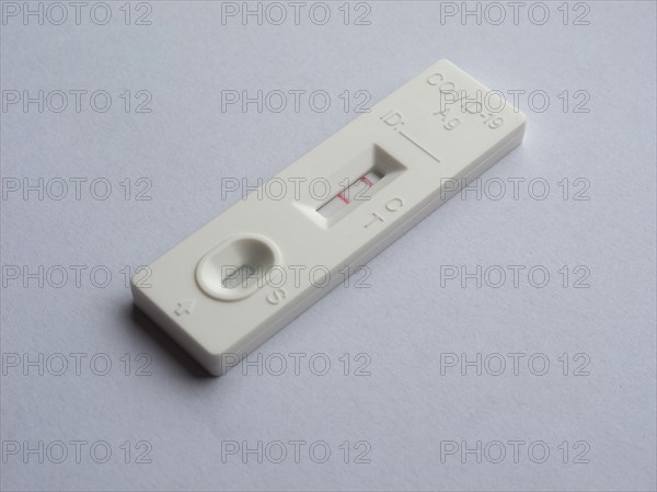 Positive Covid 19 antigen rapid test