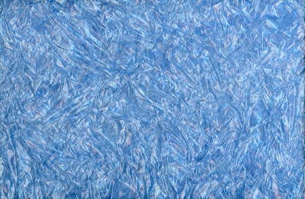 Blue plastic texture background