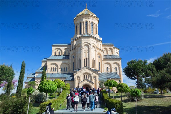 Zminda-Sameba Cathedral, Tbilisi, Georgia, Asia