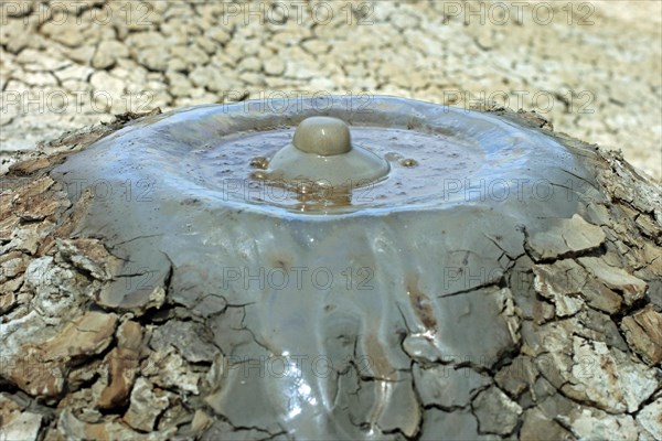 Mud volcano, Georgia, Asia