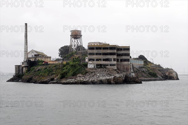 Former Alcatraz Prison, San Francisco, California, USA, North America