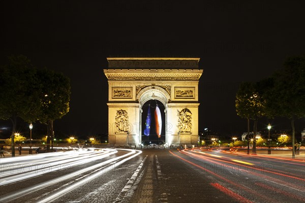 Arc de Triomphe de l'Etoile Paris France