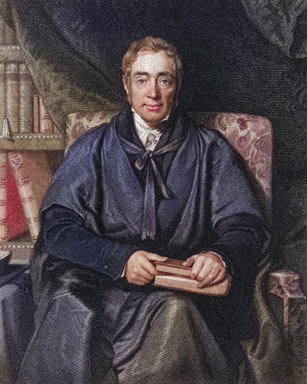 Rev Samuel Lee 1783 to to 1852 English Orientalist, Historical, digitally restored reproduction from a 19th century original, Record date not stated