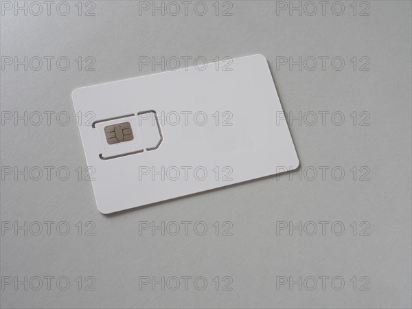 Blank sim card