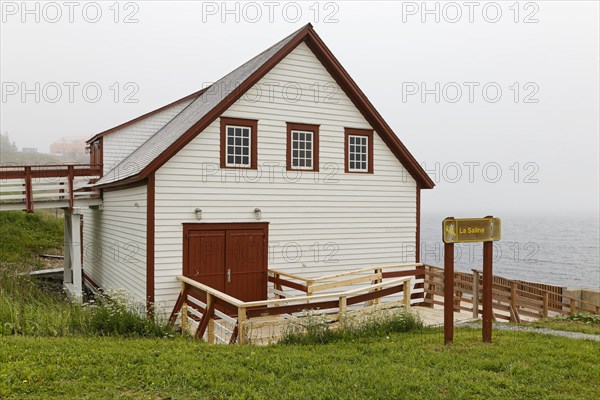 Architecture, historic building, Perce, Gaspesie, Province of Quebec, Canada, North America