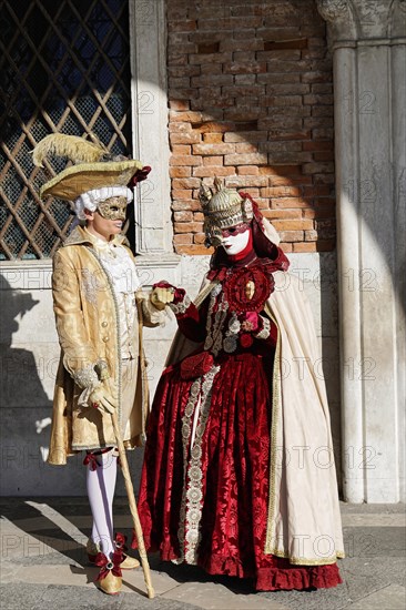 Masks, Carnival, Carnevale, Carnival in Venice, Venice, Veneto, Italy, Europe