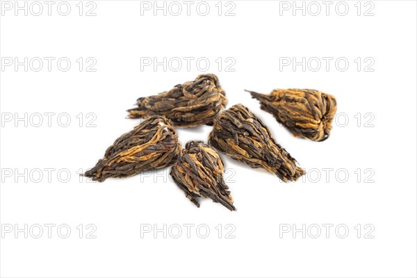 Red tea isolated on white background. Side view