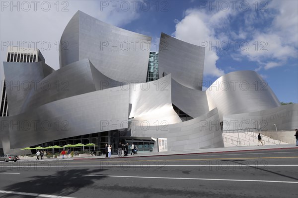 Walt Disney Concert Hall by Frank Gehry, Los Angeles, California, USA, North America