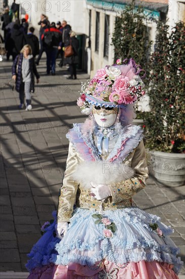 Mask, Carnival, Carnevale, Carnival in Venice, Venice, Veneto, Italy, Europe
