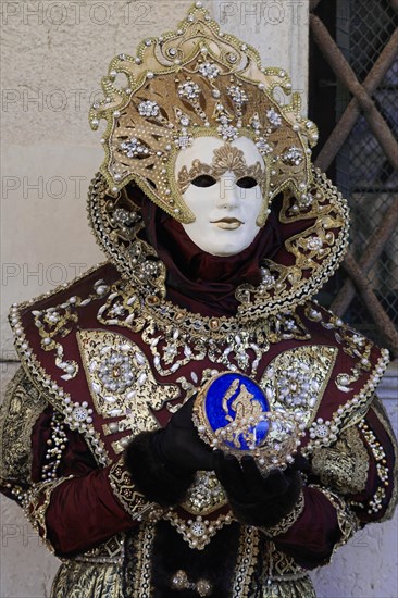 Mask, Carnival, Carnevale, Carnival in Venice, Venice, Veneto, Italy, Europe