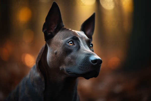 Thai Ridgeback dog. KI generiert, generiert AI generated