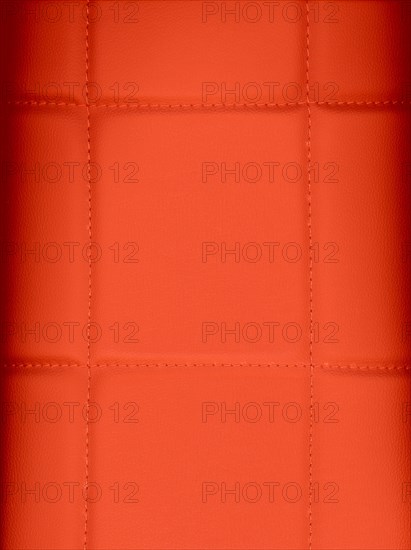 Red leatherette faux leather texture background