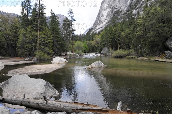 Merced River, Yosemite National Park, California, USA, North America