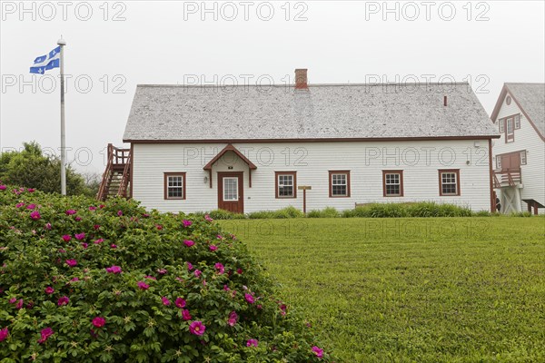 Architecture, historic building, Perce, Gaspesie, Province of Quebec, Canada, North America