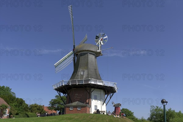 Gruene Muehle, Krummhoern-Greetsiel, Germany, Europe