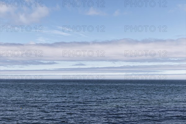 Coastal seascape, Gulf of Saint Lawrence, Province of Quebec, Canada, sea, water, blue, North America