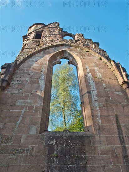 All Saints' Abbey ruins, near Oppenau, close to the Black Forest High Road, Black Forest, Baden-Wuerttemberg, Germany, Europe