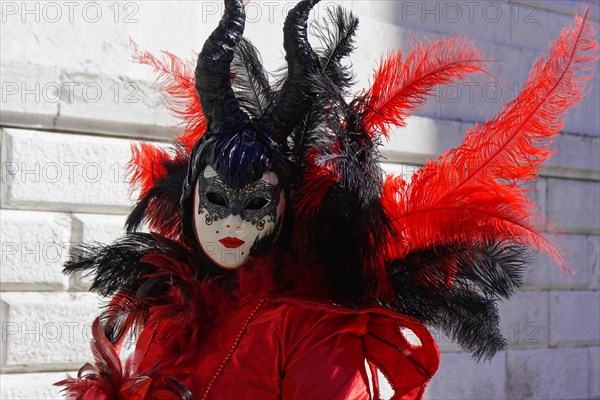 Mask, Carnival, Carnevale, Carnival in Venice, Venice, Veneto, Italy, Europe