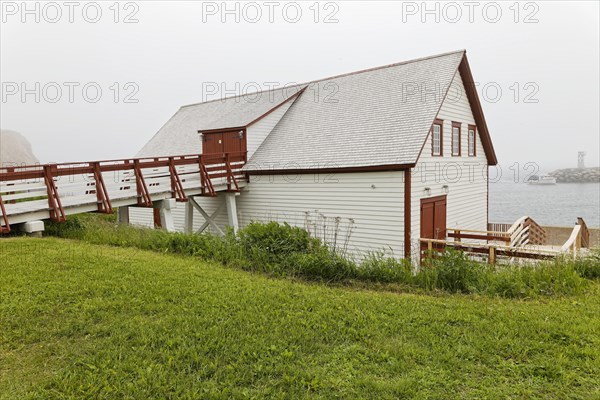 Architecture, historic building, Perce, Gaspesie, Province of Quebec, Canada, North America