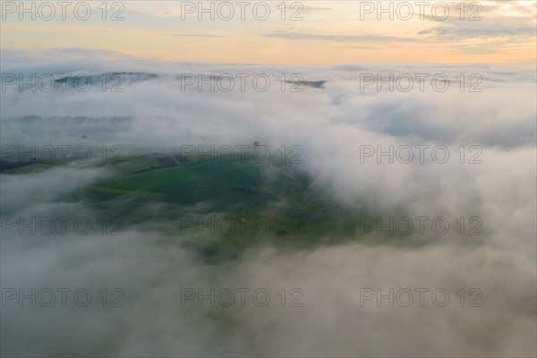 Morning atmosphere near Tuebingen