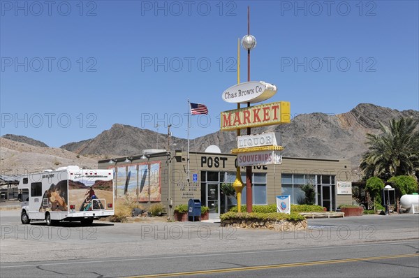 Post Office Market, near Death Valley National Park, California, USA, North America