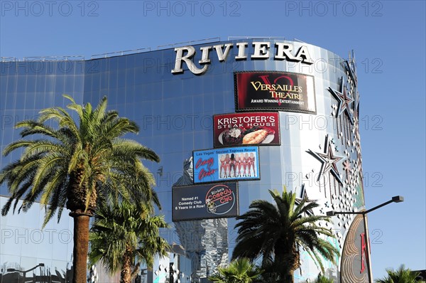 Partial view, Rivera, casino, hotel, hotel casino, casino, Las Vegas, Nevada, US