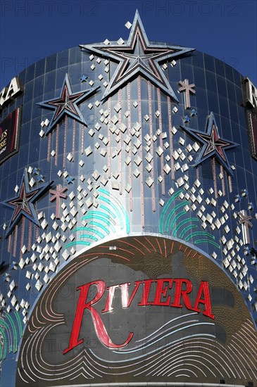 Partial view, Rivera, casino, hotel, hotel casino, casino, Las Vegas, Nevada, US