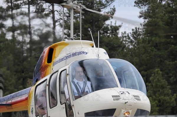 Papillon Grand Canyon Helicopter, Grand Canyon, Arizona, USA, North America