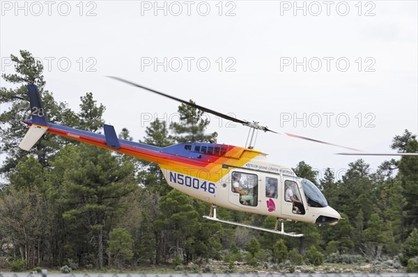 Papillon Grand Canyon Helicopter, Grand Canyon, Arizona, USA, North America