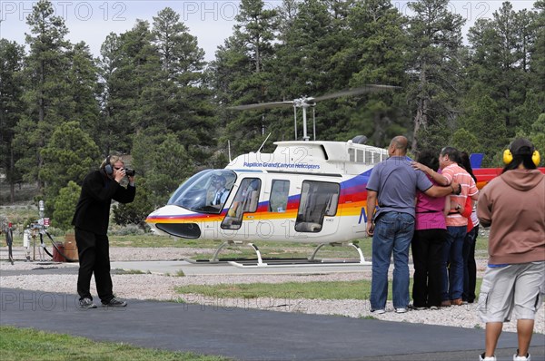 Papillon Grand Canyon Helicopter, Grand Canyon, Arizona, USA, North America