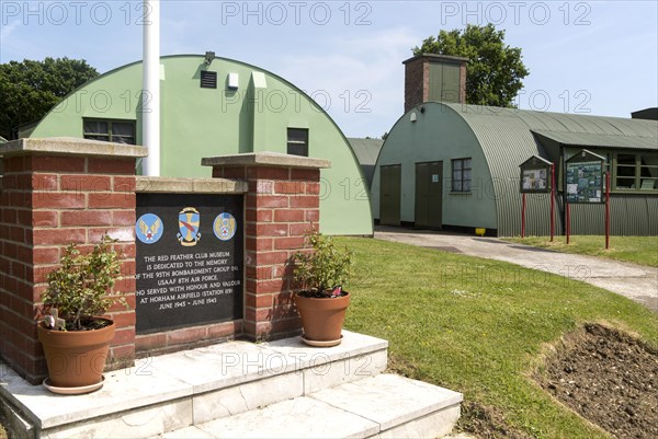 USA Air Force 95th Bomb Squadron museum, Horham, Suffolk, England, UK