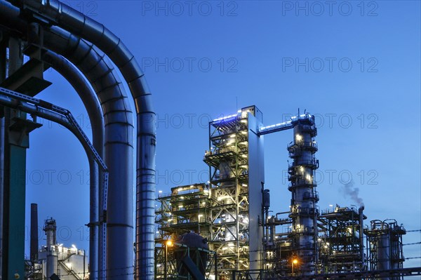 Bp Ruhr Öl GmbH refinery in Gelsenkirchen Horst, 10 April 2022