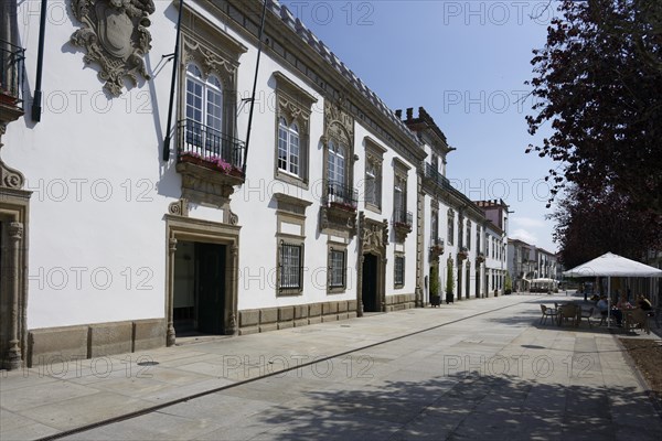 Pedestrian zone, Passeio das Mordomas da Romaria, Ursulinas, Viana do Castelo, Portugal, Europe