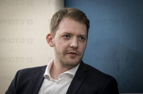 Daniel Metzler, CEO Isar Aerospace, photographed during the World Economic Forum in Davos