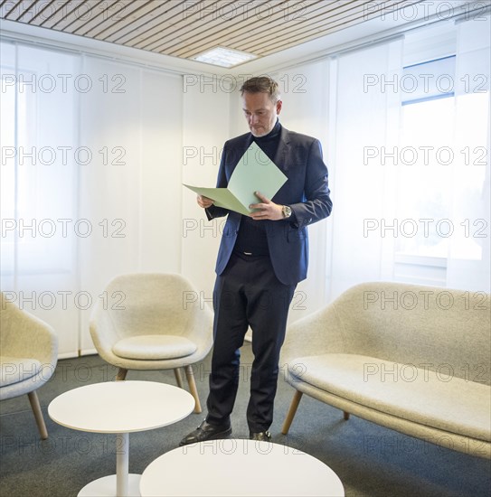 Christian Lindner (FDP), Federal Minister of Finance, photographed during his participation in the World Economic Forum in Davos. Photographed on behalf of the Federal Ministry of Finance