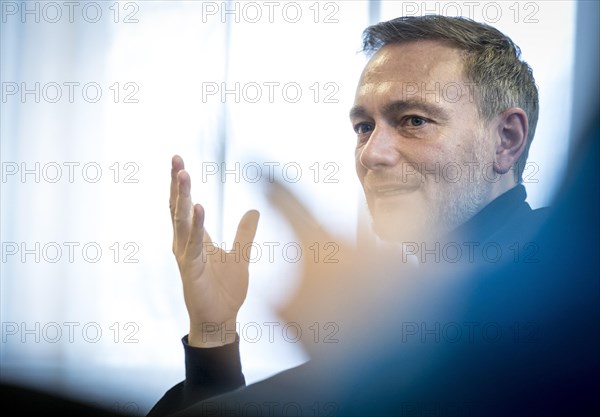 Christian Lindner (FDP), Federal Minister of Finance, photographed during his participation in the World Economic Forum in Davos. Photographed on behalf of the Federal Ministry of Finance