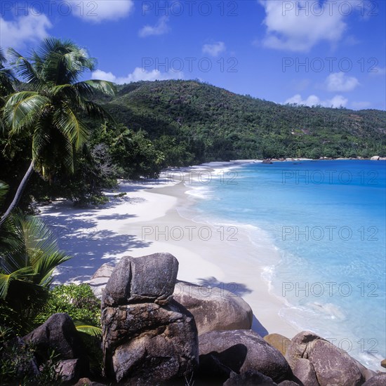 Seychelles, Praslin, Anse Lazio beach, Africa