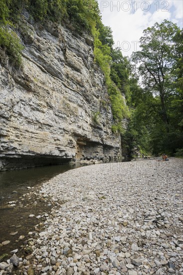 Wutach Gorge, Bonndorf, Baden-Wuerttemberg, Black Forest, Germany, Europe