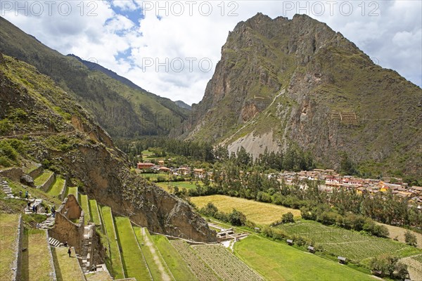 Parque Arqueologico de Ollantaytambo, Cusco region, Peru, South America
