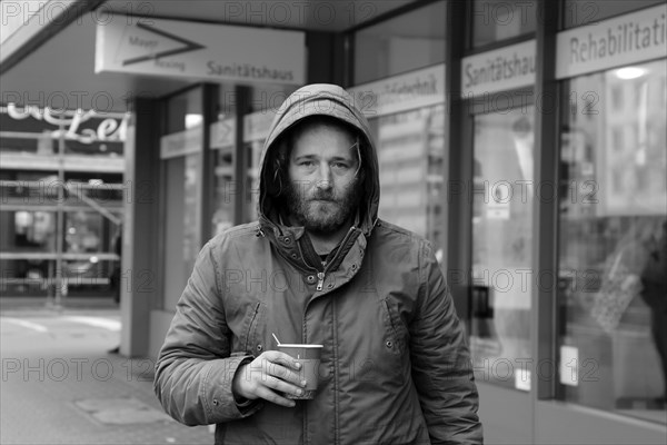 Mannheim, December 2020: Homeless in times of corona. The coronavirus pandemic is exacerbating the situation of homeless people in the country