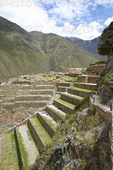 Parque Arqueologico de Ollantaytambo, Cusco region, Peru, South America